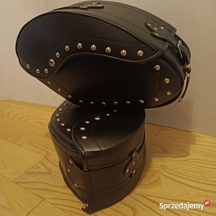 Sakwy Bok Xl Skóra Zamki Jakość Vt Vn Vs Xvs Xv sprzedam