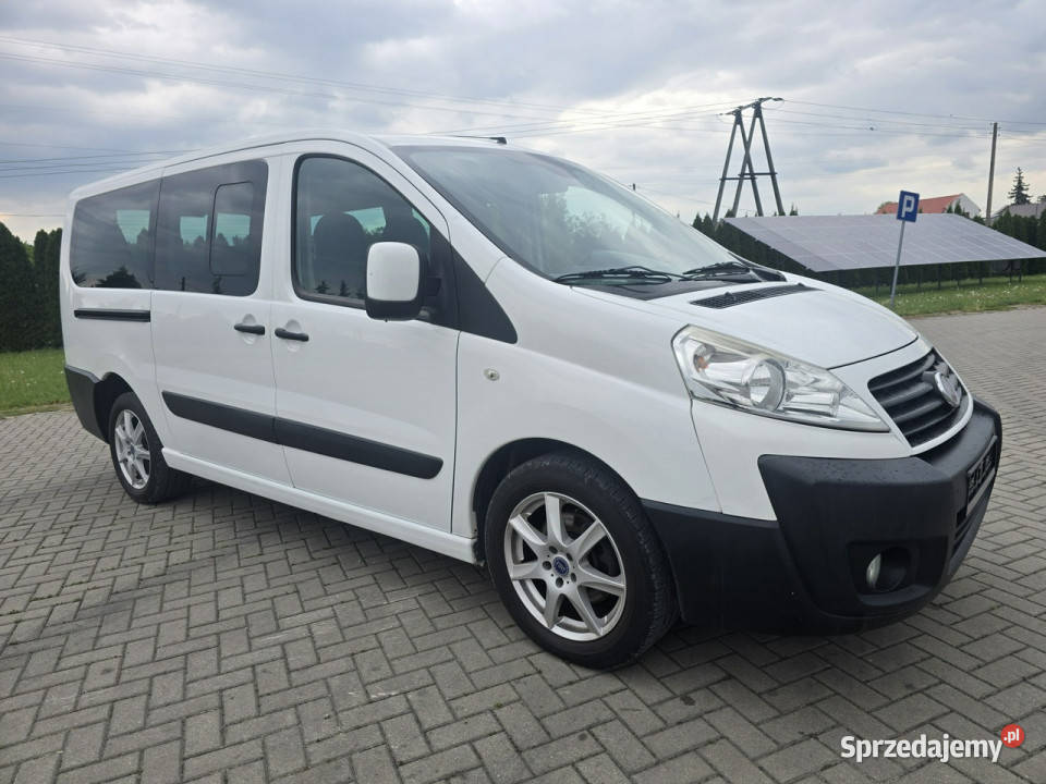 Fiat Scudo 20jtd 9 OsóbKlimatyzacja Podgrzew komputer pokładowy Kutno sprzedam