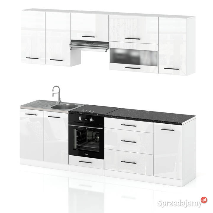 Meble Kuchenne Kuchnia Marocco 26m Nowoczesna 157cm Kuchenne Elbląg sprzedam