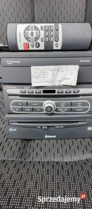Zestaw audio Cabasse Tronic do samochodu Renault Wyposażenie elektryczne