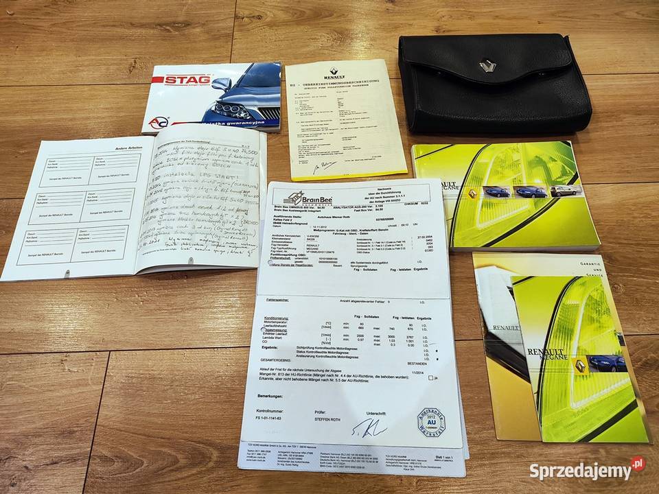 Renault Megane 16 LPG niski przebieg kujawsko-pomorskie
