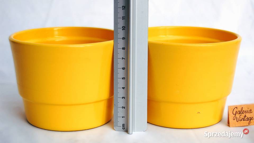 Osłonka ceramiczna żółta h 9 2 Lublin