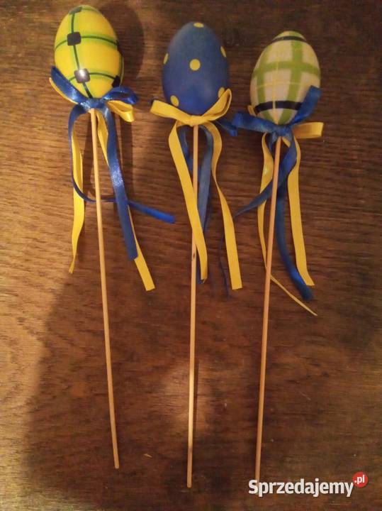 Pisanki na kijkach i jajka Wielkanoc Wielkanoc Warszawa sprzedam