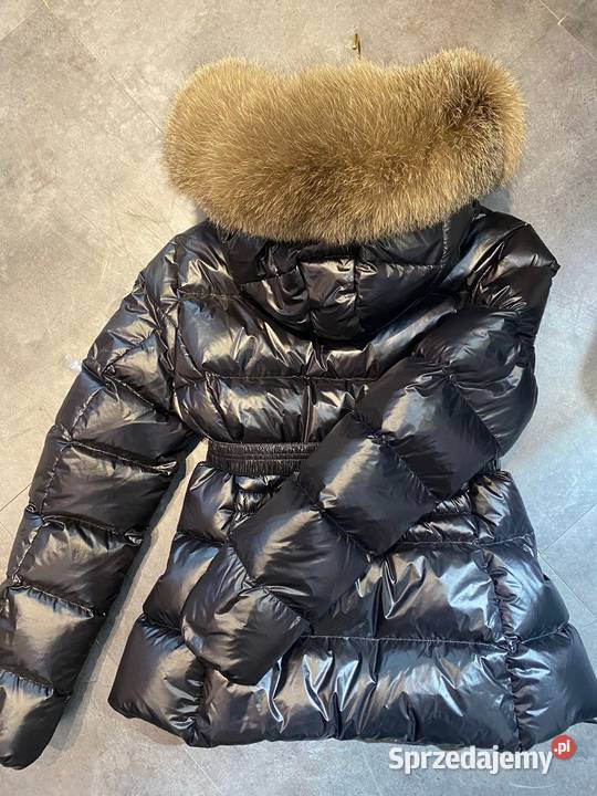Nowa kurtka damska Moncler zimowa puchowa czarna Rzeszów