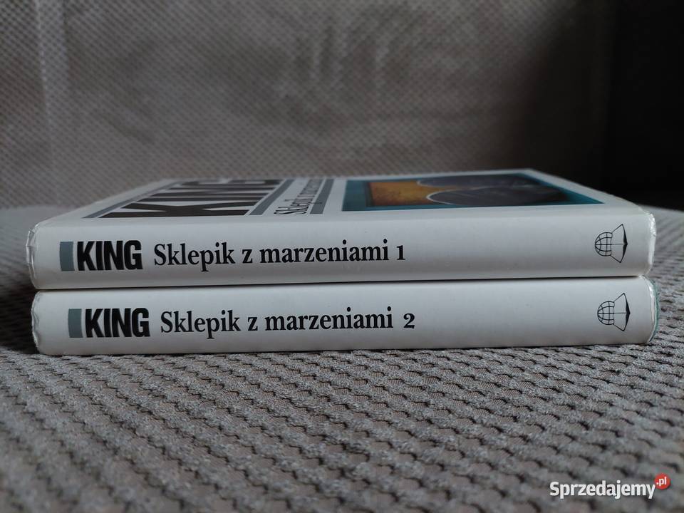 komplet dwóch tomów Sklepik z marzeniami Stephen horrory Kultura i Rozrywka Kraków