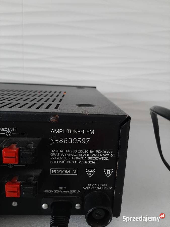 Radmor 5412 Czarny Radiomagnetofon Unitra Condor