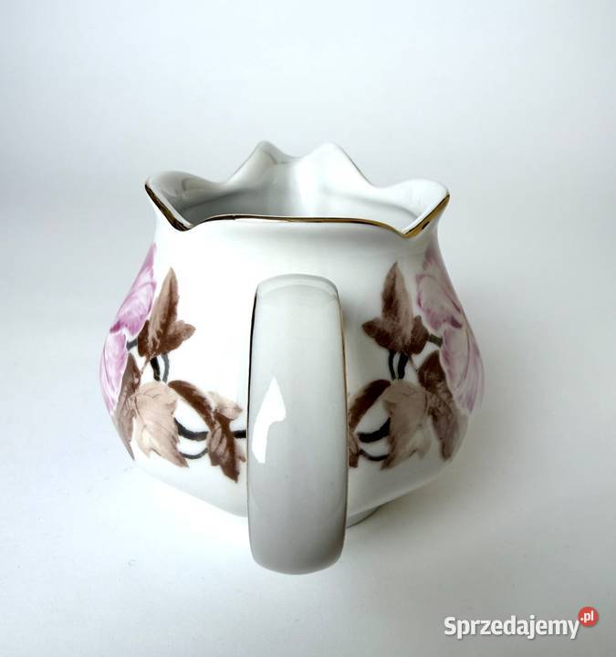 Pękaty mlecznik Ilmenau Porcelana NRD Motyw Kraków