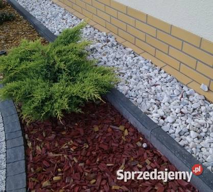 Obrzeża betonowe 20x6 grafitowe ogrodowe Opole