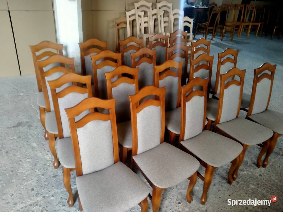 Krzesła nowoczesne bukowe