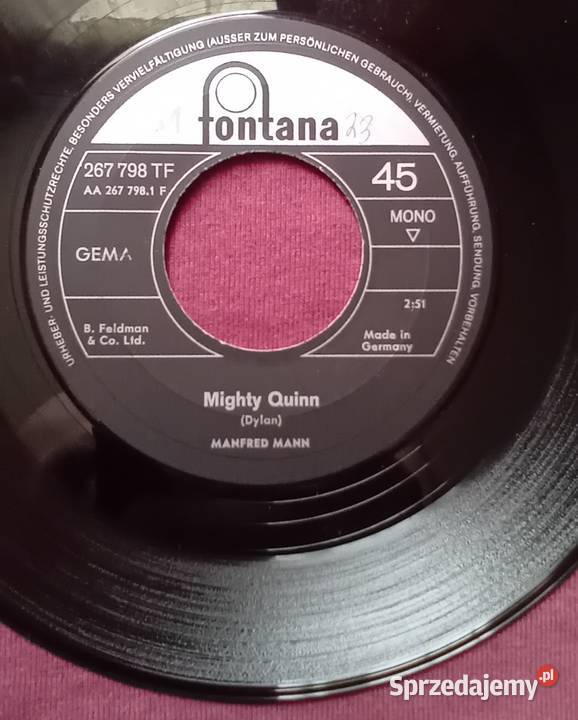 SP Manfred Mann Mighty Quinn By Request Edwin Koźminek
