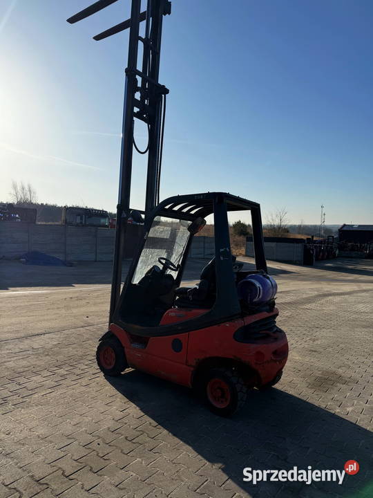 wózek widłowy LINDE H16T02 1600 Triplex 460m Motoryzacja Działoszyn