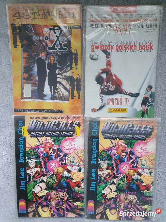 XFiles zestaw 4 komiksów TMSemic Rok wydania 1997 Gdynia sprzedam