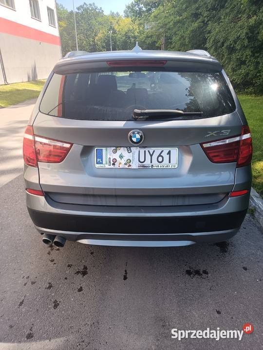 BMW X3 F25 xDrive28i 20 184 benzyna lubelskie Annopol