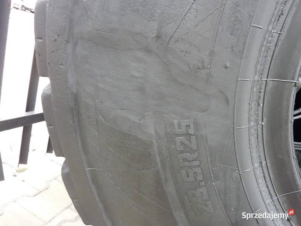 4x Opona używana przemysłowa 235R25 CAMSO WHL Zaścianki
