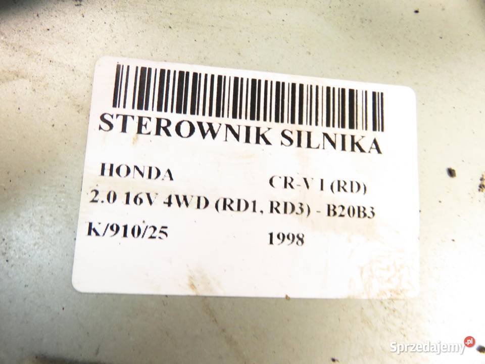 STEROWNIK HONDA CRV I RD 20 16V 4WD RD1 RD3