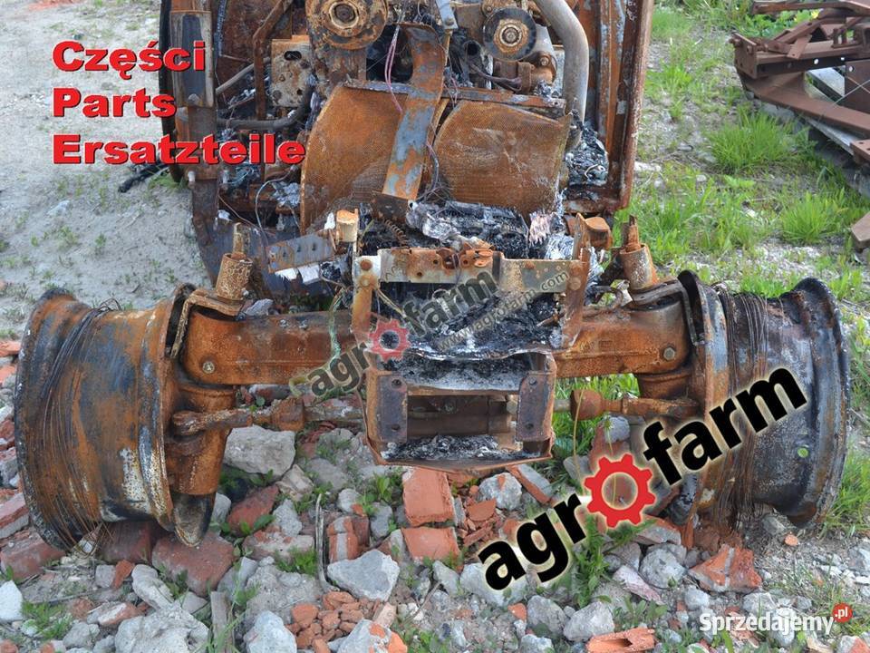 Holland T3040 części skrzynia biegów silnik Byków