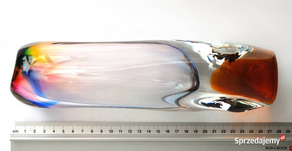 Wazon i popielniczka szkło kryształ Bohemia Lublin sprzedam