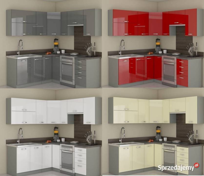 Mebleszafki kuchenne kuchnia Karmen Grey Łódź