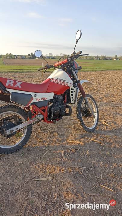 Gilera RX 200 125 kmx xl xr dr dt klx kdx Crm Gilera Zamość