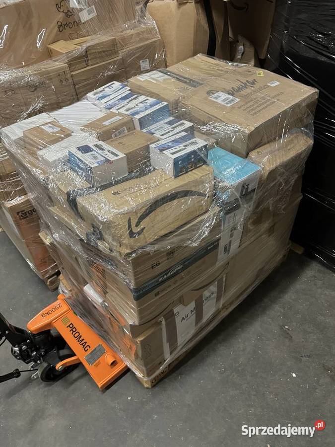 Palety AMAZON Mix Elektronika Agd Zwroty Niemcy Poznań
