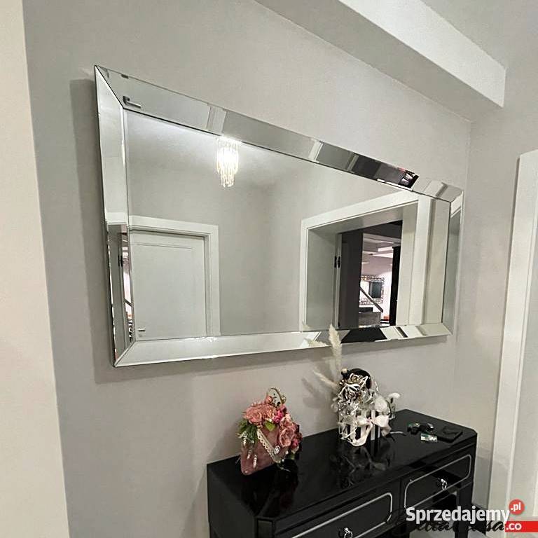 Lustro glamour w stylu nowojorskim do salonu Lustra Warszawa