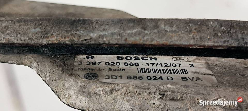 MECHANIZM WYCIERACZEK PRZÓD VOLKSWAGEN PHAETON Lipno sprzedam