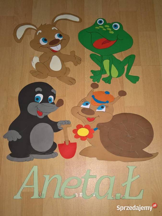 Dekoracje wiosenne z brystolu dwustronne Garwolin