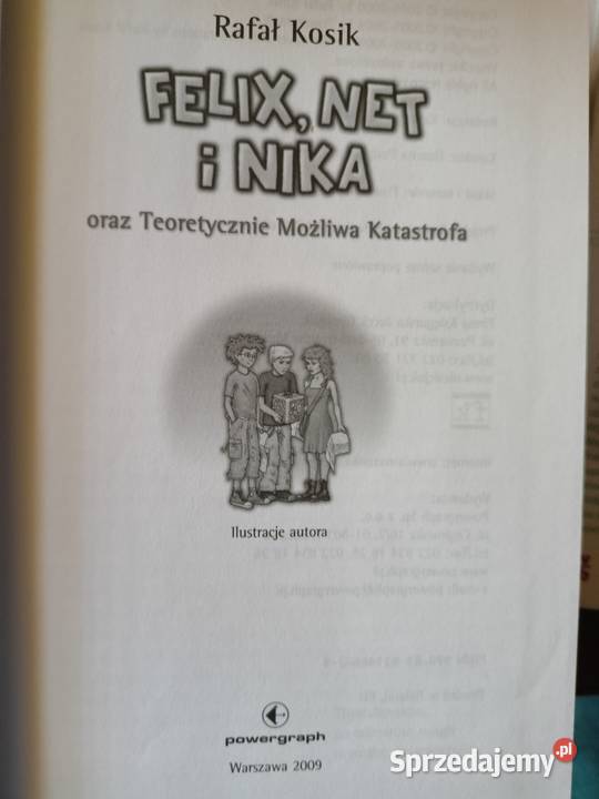 Feliks Nika Kosik książki dziecięce dzień literatura piękna - proza polska Proza i poezja Warszawa