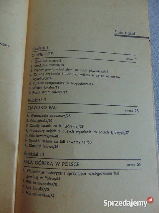 Szkolenie szybowcowe Loty falowe komplet map W Lublin