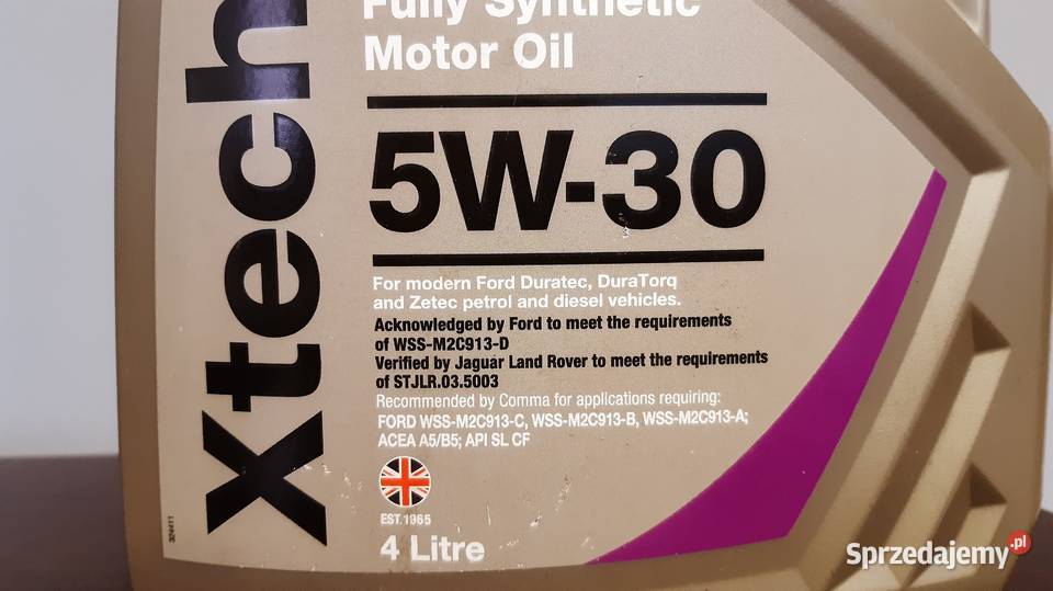 Comma Xtech 5w30 ford Wrocław sprzedam