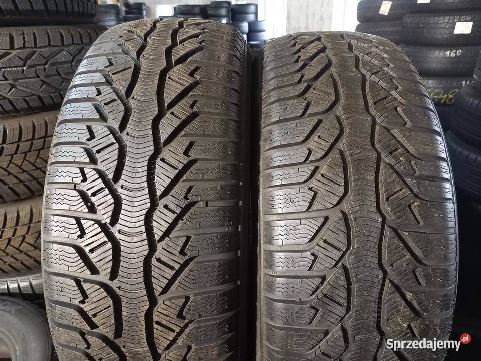 2x Opona UŻYWANA ZIMOWA 21555R17 KLEBER 149 Zaścianki