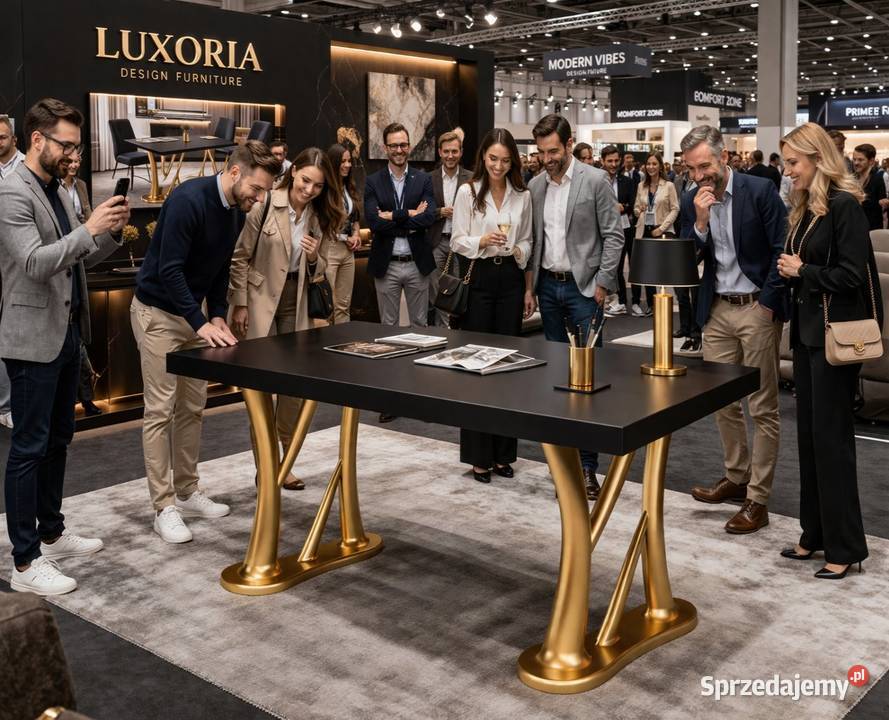 Nogi do stołu złote luksusowe premium Jeżowe