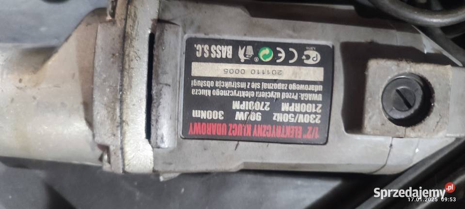 Klucz udarowy elektryczny BASS POLSKA Dobre Miasto