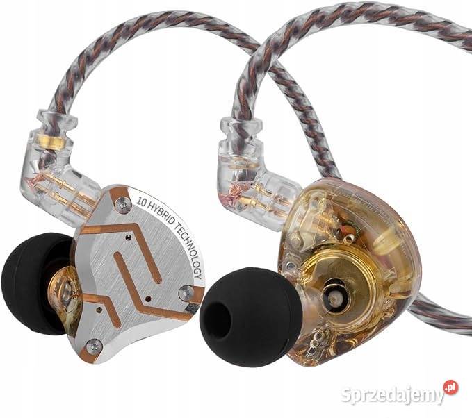 Linsoul Kz ZS10 Pro 4BA1DD 5 Driver douszne mazowieckie Myszyniec sprzedam