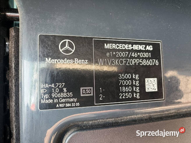 MERCEDESBENZ SPRINTER 317 Warszawa sprzedam