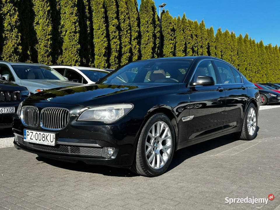BMW 730 30d Szklany dach Bogata Zadbana F01 2008 Zarejestrowany w Polsce Baranowo sprzedam
