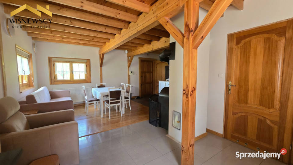 Drewniany dom linii brzegowej 60 m2 Markusy sprzedam