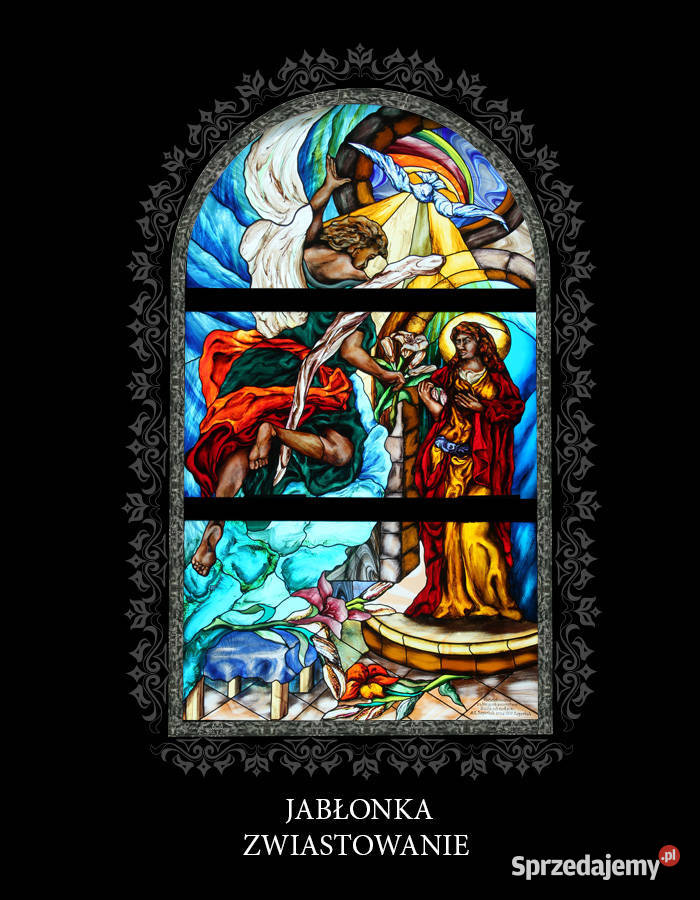 Witraże tradycyjne sakralne projekty montaż Czechowice-Dziedzice sprzedam