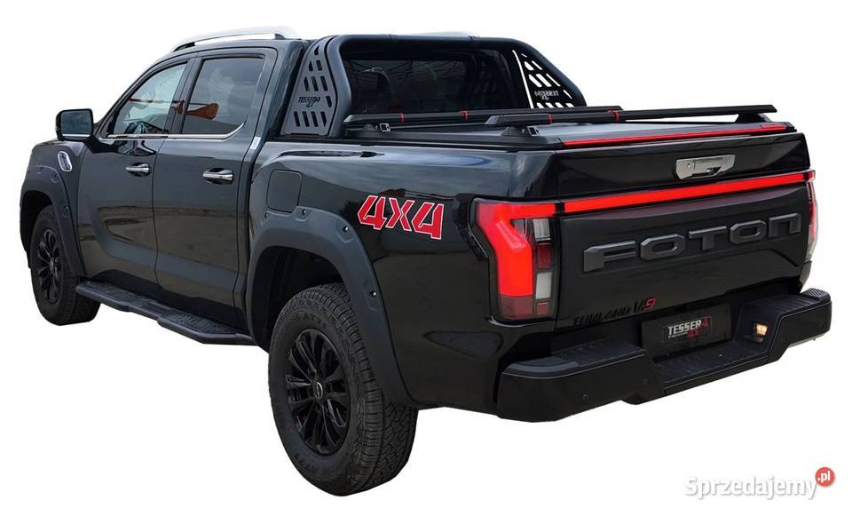 Orurowanie Paki Czarne MAT PANEL Rollbar PickUp Pozostałe Pasłęk