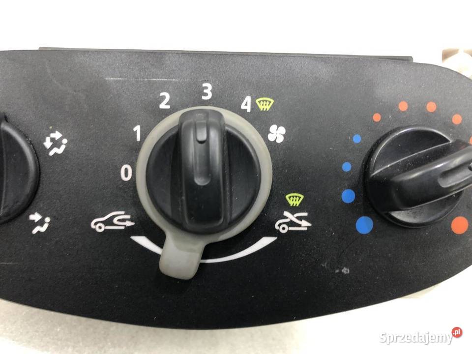 PANEL STEROWANIA NAWIEWU DACIA SANDERO I osobowe