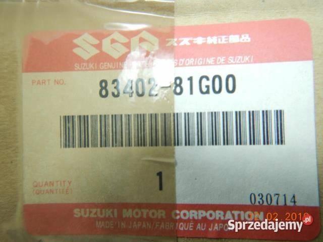 MECHANIZM SZYBY LEWY PRZÓD SUZUKI SWIFT 03r