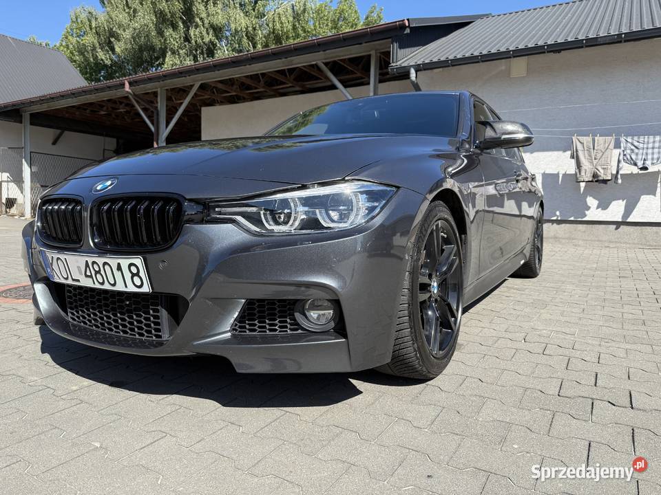 BMW F30 330i B46 RWD B39 Mineralgrau Metallic garażowany małopolskie Charsznica sprzedam