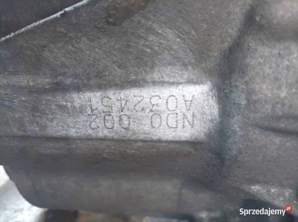 SKRZYNIA BIEGÓW ND0002 19 DCI Renault Scenic II