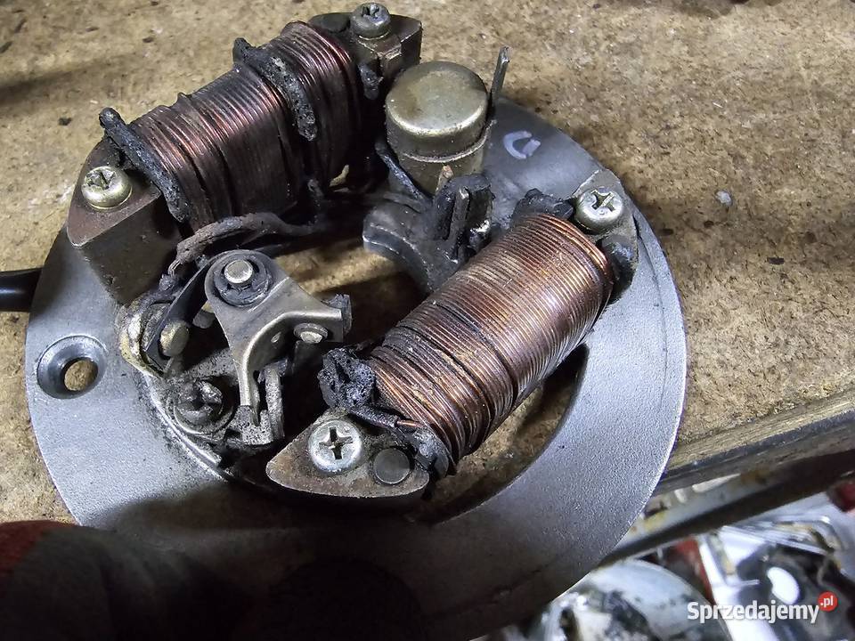 Yamaha DT 125 MX 2a8 zapłon iskrownik stojan Jelenia Góra