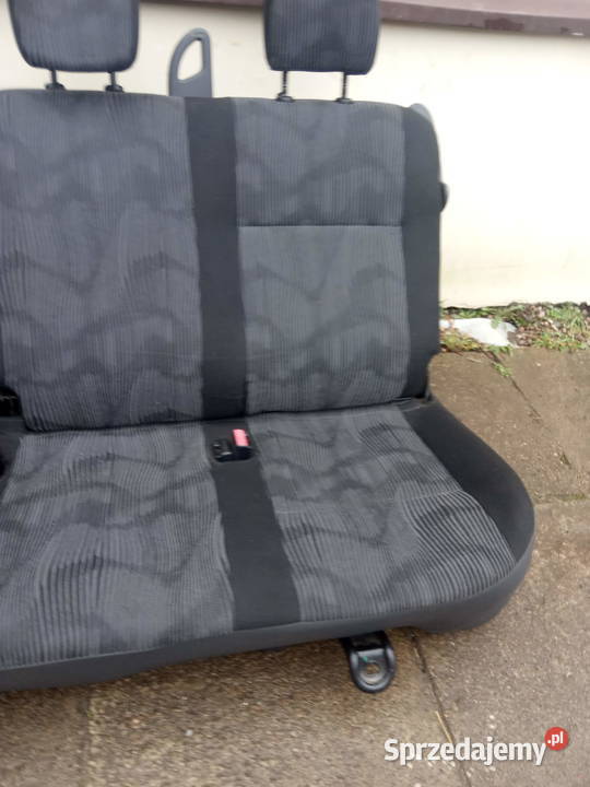 KANAPA FOTEL 2 RZĄD DACIA LOGAN 0512r MCV Kobylnica sprzedam