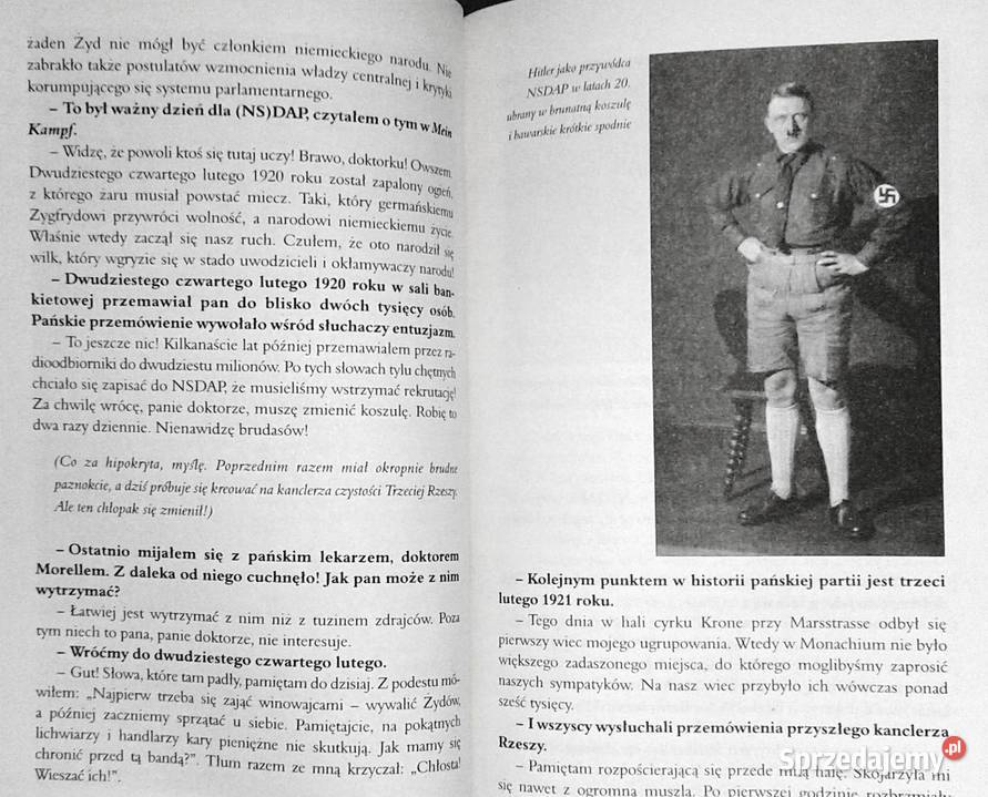Spowiedź Hitlera Szczera rozmowa z Żydem Chełm