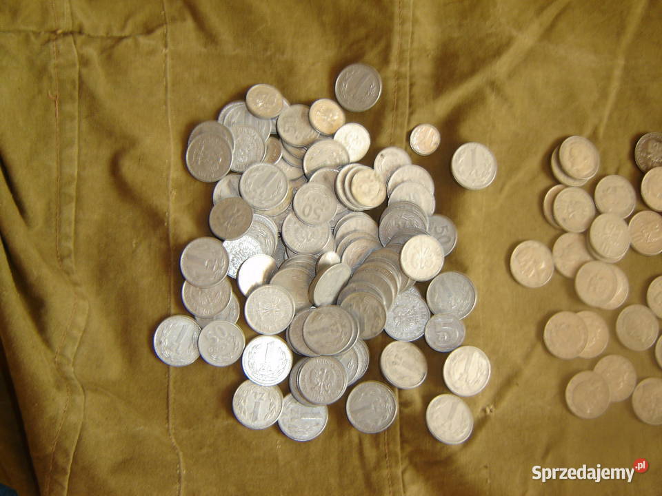 Duży zestaw starych monetPRL inne podlaskie Łomża sprzedam