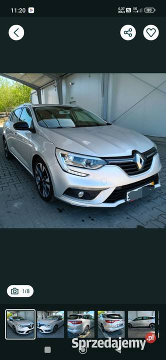 Renault Megane 18 dizel 150 automat Zamość sprzedam