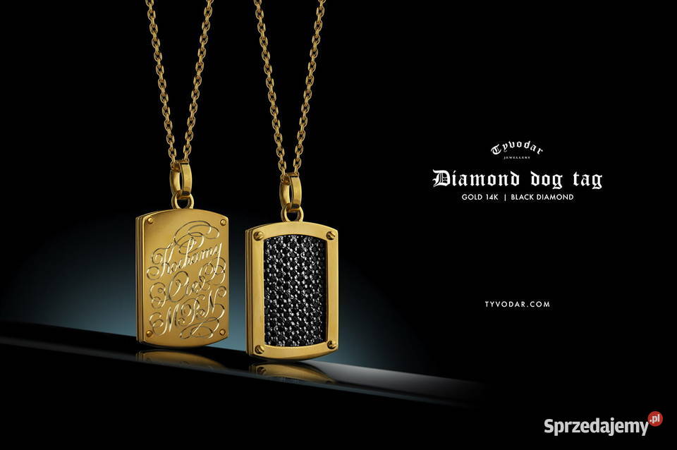 NIEŚMIERTELNIK ZE ZŁOTA WYSADZANY DIAMENTAMI Warszawa