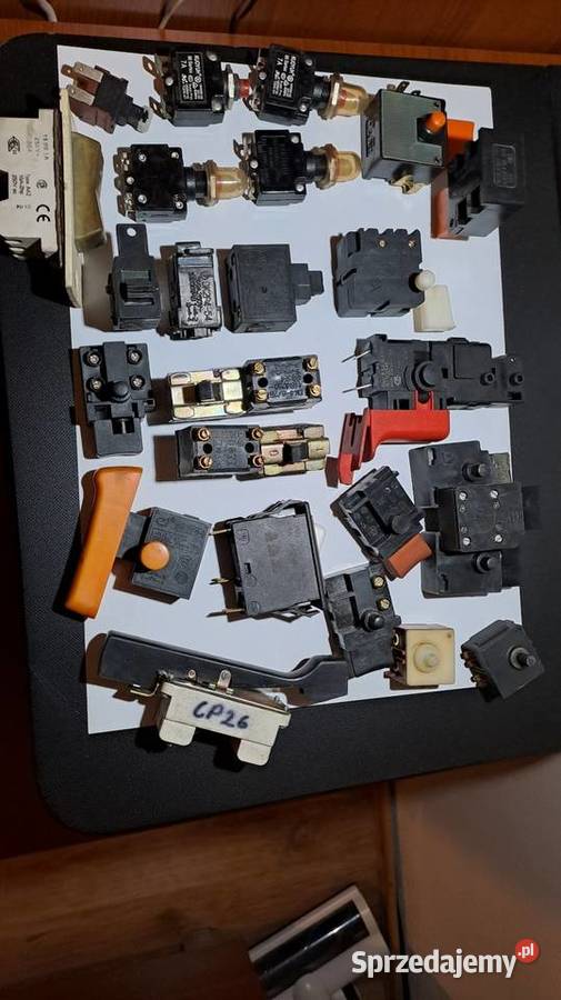 Wyłączniki do elektronarzędzi różnego rodzaju Zestawy elektronarzędzi Bełchatów